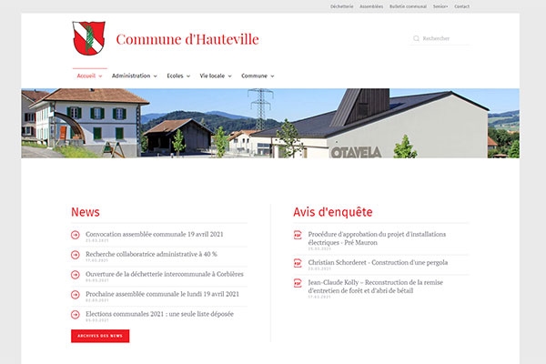 Commune d'Hauteville