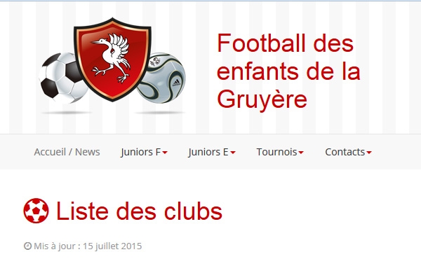 Football des enfants de la Gruyère