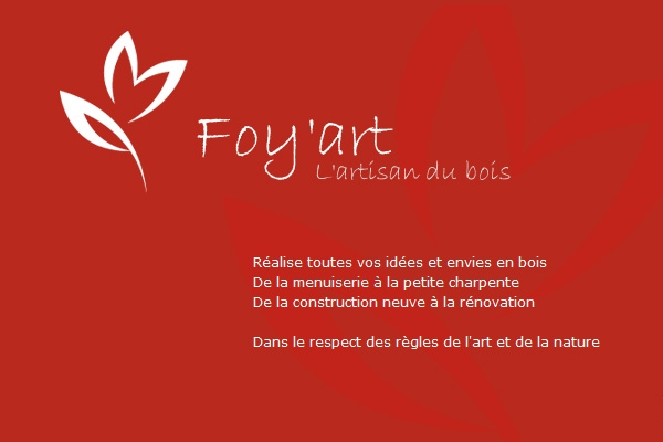 Foy'art - l'artisan du bois