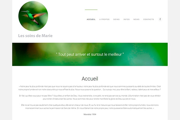 Les soins de Marie