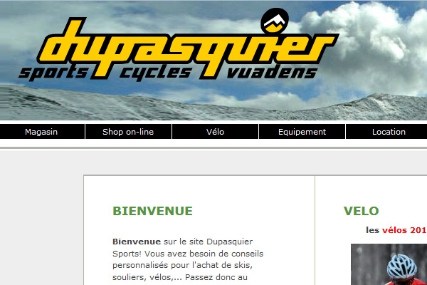 Magasin de sport Dupasquier